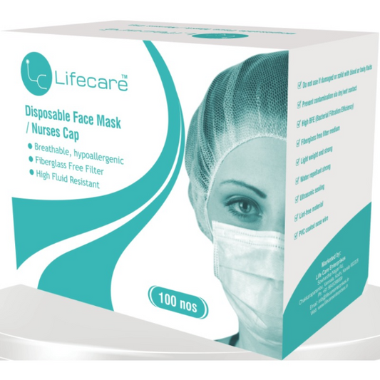 DISPOSABLE FACE MASK /NURSES CAP