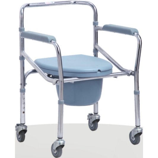 LC 696 Steel commode wheelchair