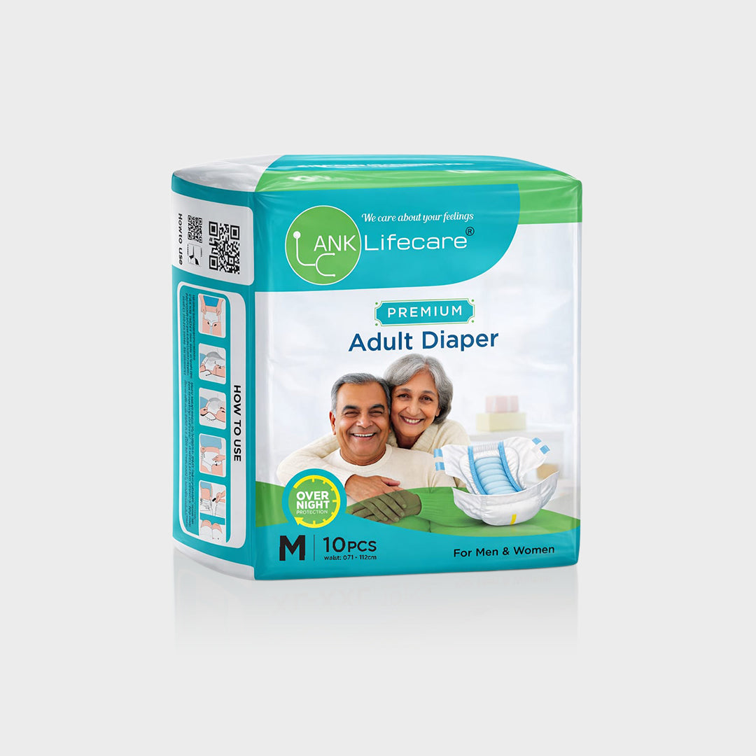 Premium Adult Diapers - Tape Style, Extra Absorbent, Unisex (Pack of 10)